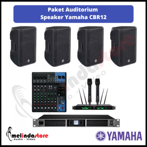 Paket Auditorium Speaker Pasif Yamaha CBR12 - 4 Speaker